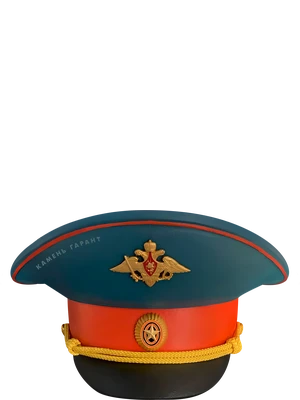 Мраморная копия форменного головного убора